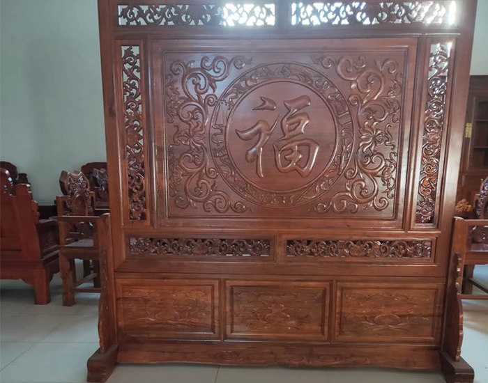 老榆木屏風(fēng)